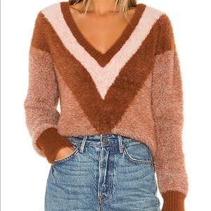 x REVOLVE Robbie Sweater in Sand